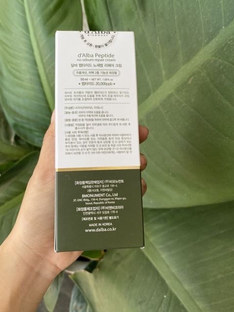 Kem tái tạo và chống lão hoá D’Alba repair cream 50ml