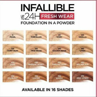 Phấn nền Loreal Infallible 24h Freshwear