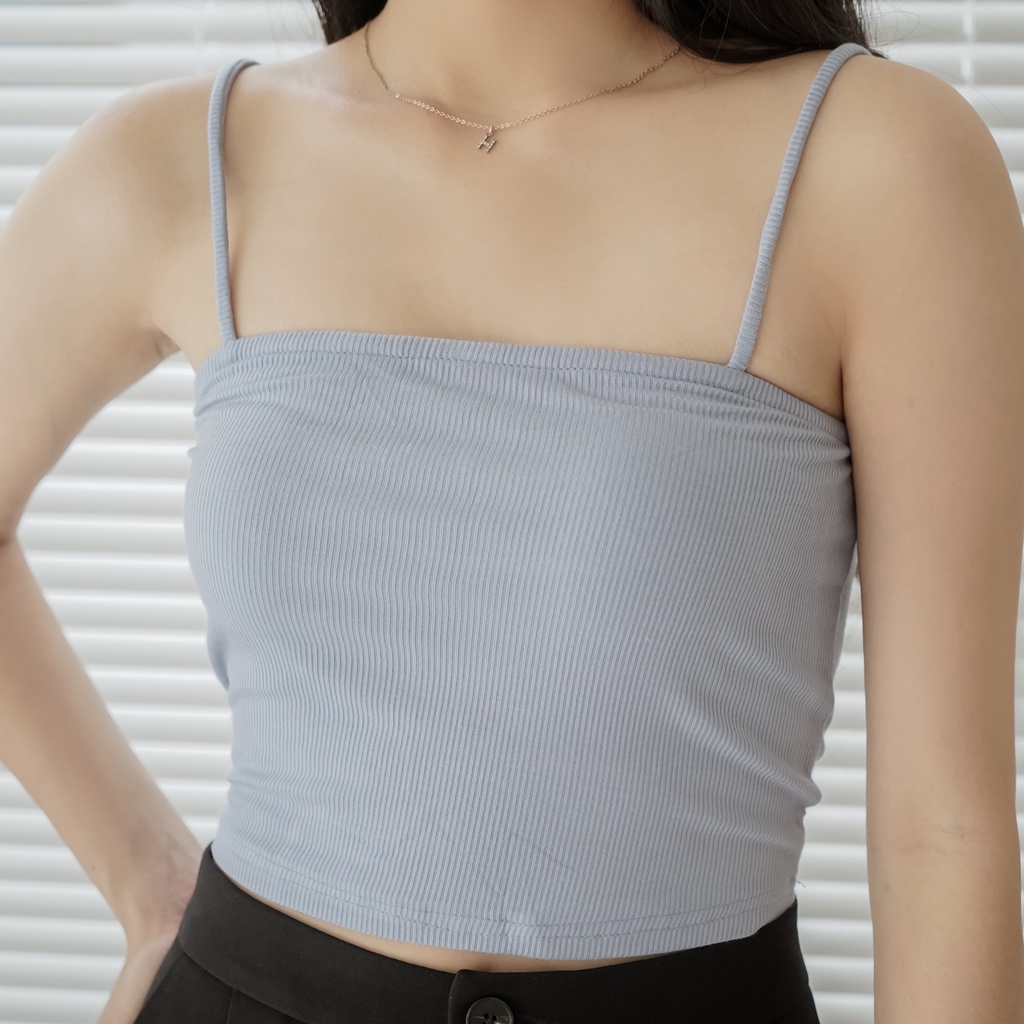 Áo kiểu nữ croptop hai dây Jiah [ Méo shop ] | BigBuy360 - bigbuy360.vn