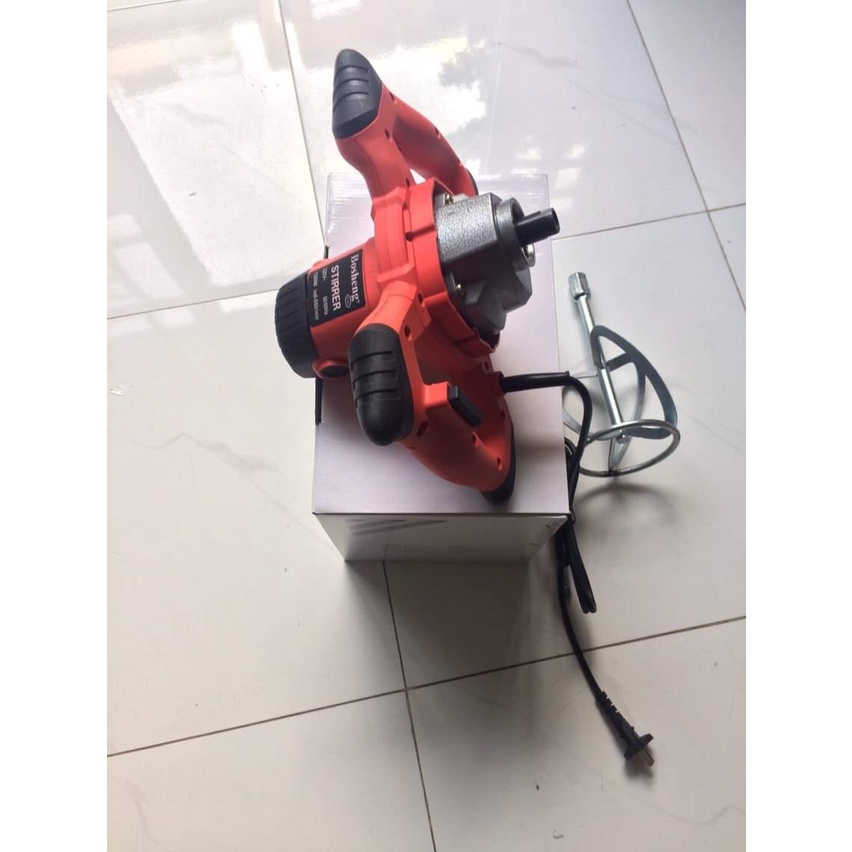 Bộ máy khuấy sơn / đánh vữa / trộn bột bả  / trộn hồ dầu/ trộn xi măng 2100W /100% dây đồng/bảo hành chính hãng
