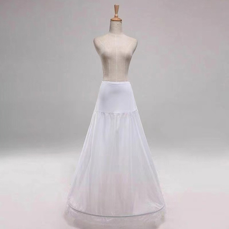 Áo Khoác Dáng Dài Chống Trượt Bằng Petticoat Màu Trắng Co Giãn Dành Cho Nữ