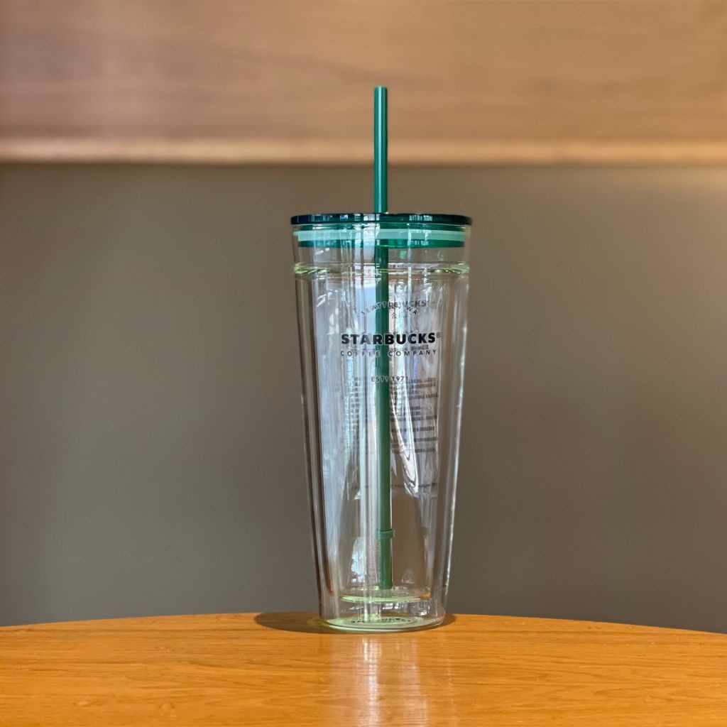 Cốc Starbucks có ống hút 710ml / 473ml thủy tinh dung tích lớn