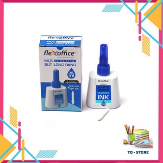 Mực bút lông bảng FlexOffice FO-WBI02 – 25ml (Xanh/ Đỏ/ Đen)