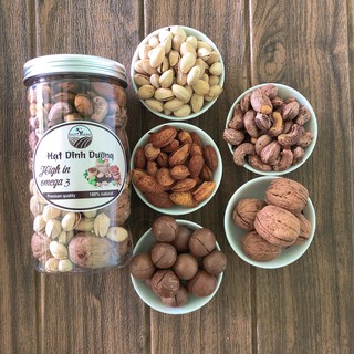 NN5: MIX 5 HẠT CÒN VỎ TẶNG KÈM ĐỒ TÁCH VỎ.NUTSFARM