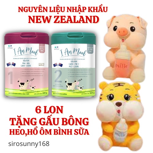 Sữa I Am Mook  850g - Tăng Cân, Tăng Cao, PHát Triển Toàn Diện
