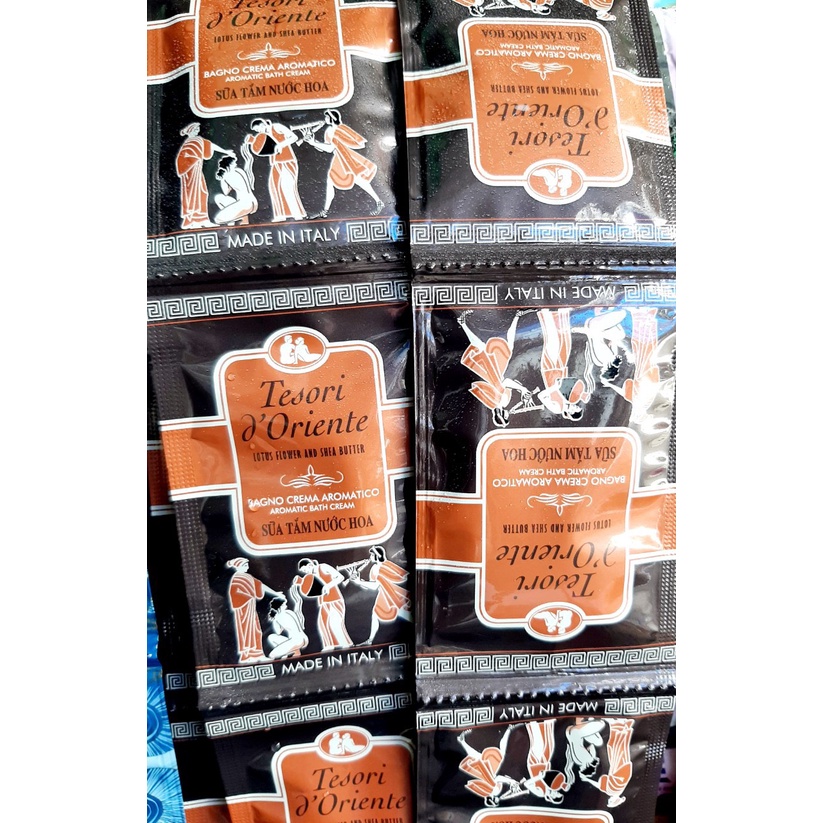 12 Gói Sữa Tắm Nước Hoa Tesori d’Oriente 12x7ml