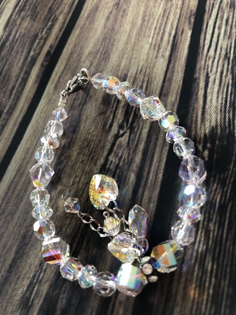 Vòng Tay Pha Lê Áo Tim Kit