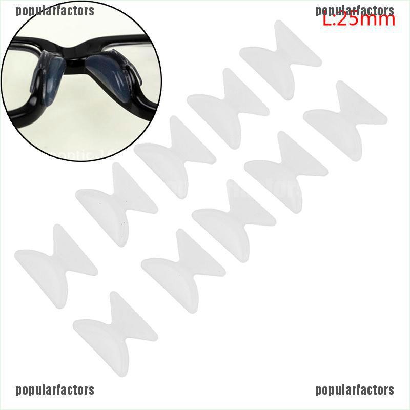 Bộ 5 Cặp Đệm silicone Hỗ Trợ Mũi Chống Trượt Tiện Dụng