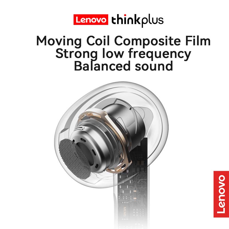 LENOVO TWS LP10 Tai Nghe Chụp Tai Không Dây Bluetooth 5.2 Âm Thanh Nổi 3D Có Micro Chất Lượng Cao