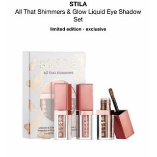 [ Tách set ] Nhũ mắt Stila All That Shimmers Shimmer & Glow Liquid Eye Shadow Set