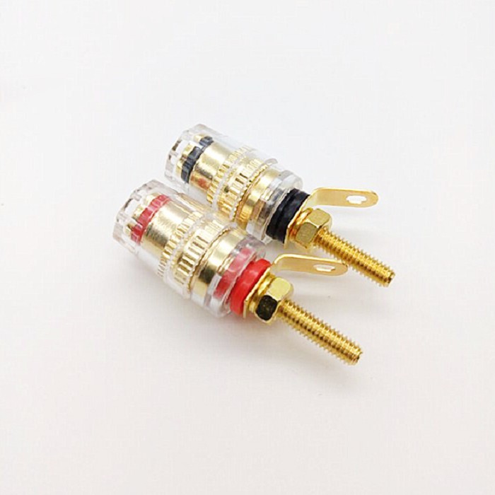 Cọc đấu loa / amply loại nhỏ chân dài