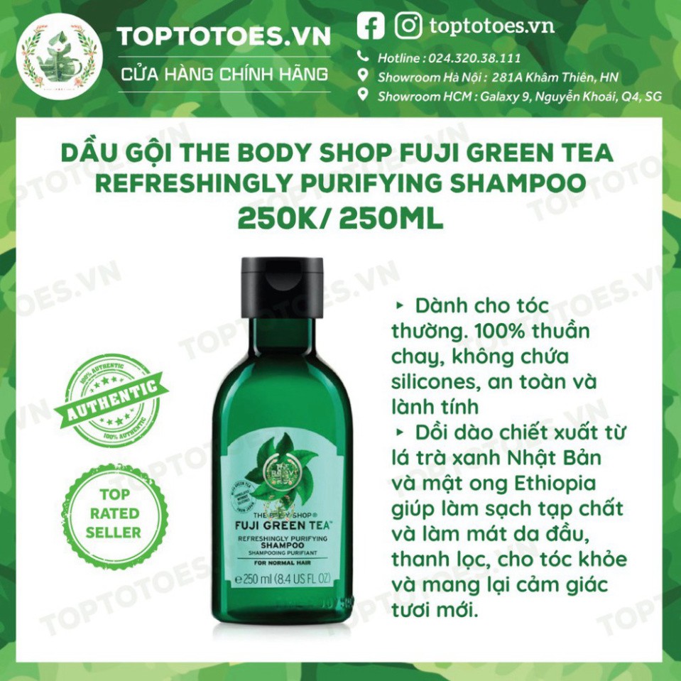 RINH HÀNG LIEN TAY ' Gội xả ủ The Body Shop Strawberry/ Shea Butter/ Green Tea cho tóc mềm thơm, chắc khỏe . RINH HÀNG L