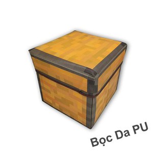 Rương Minecraft cao cấp bọc da PU