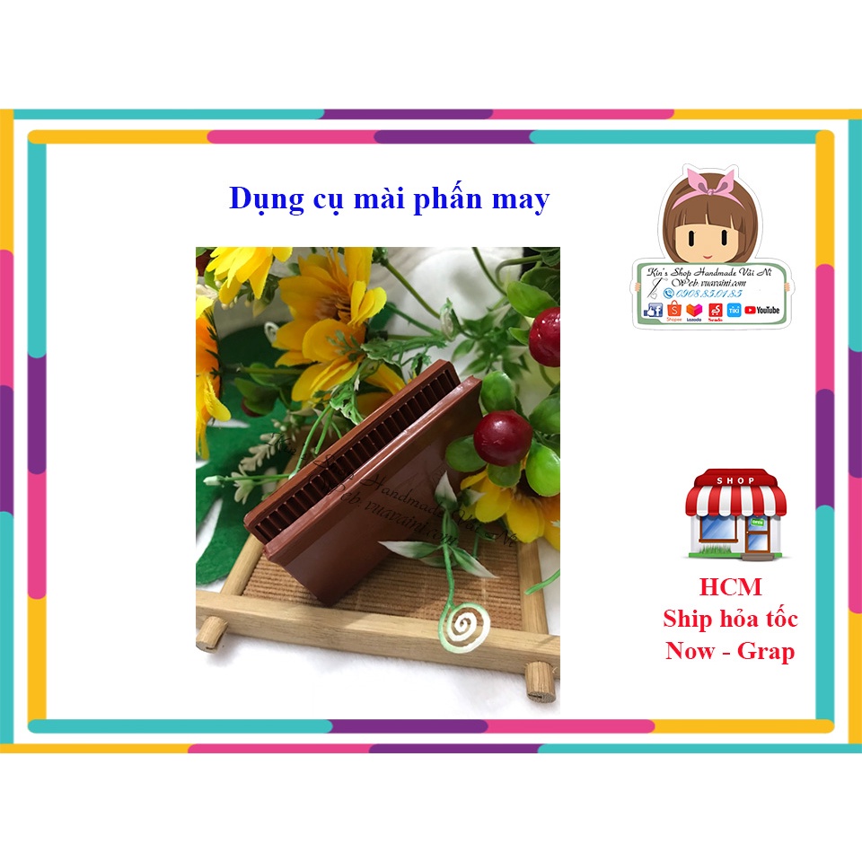 Phấn may hiệu Panda,hiệu Đồng Tiền (Rạng Đông) màu hồng, màu xanh, màu trắng, màu vàng vẽ lên vải khi may phụ liệu may