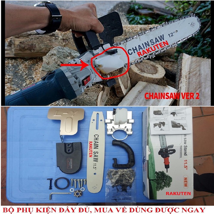 Bộ Chuyển Đổi Máy Mài Thành Máy Cưa Điện