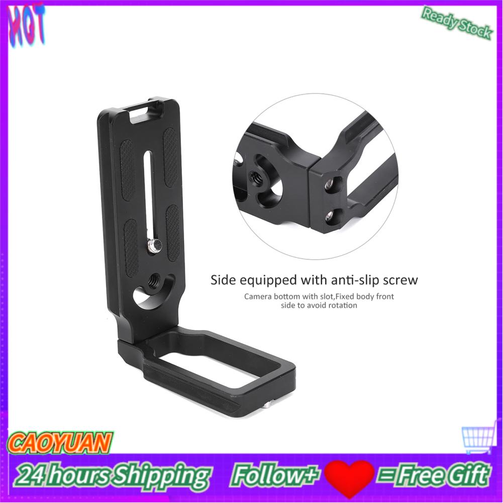 Khung Chữ L Tháo Lắp Nhanh Bằng Hợp Kim Nhôm Màu Đen Cho Máy Ảnh Canon Eos 5d Mark Ii Iii 750d 760d