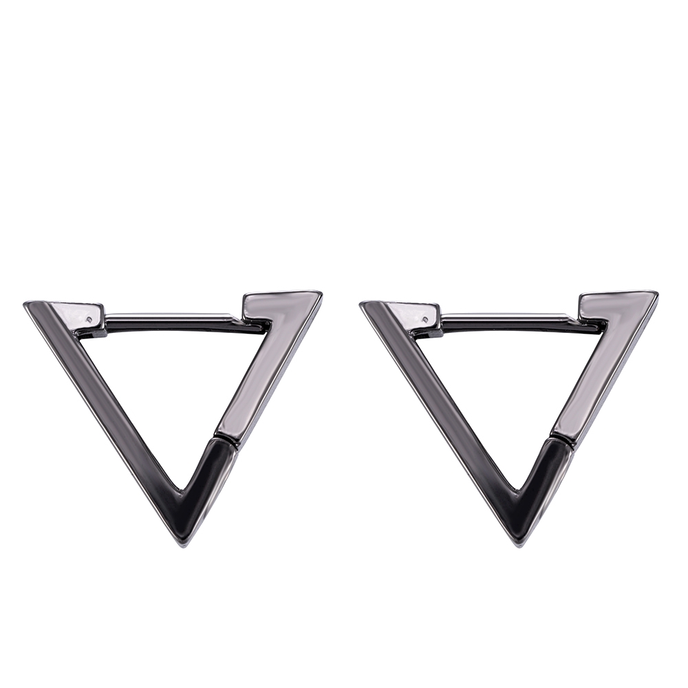 Bông tai hình tam giác đơn giản thời trang cho nam