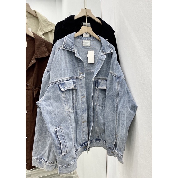 Áo khoác demin basic