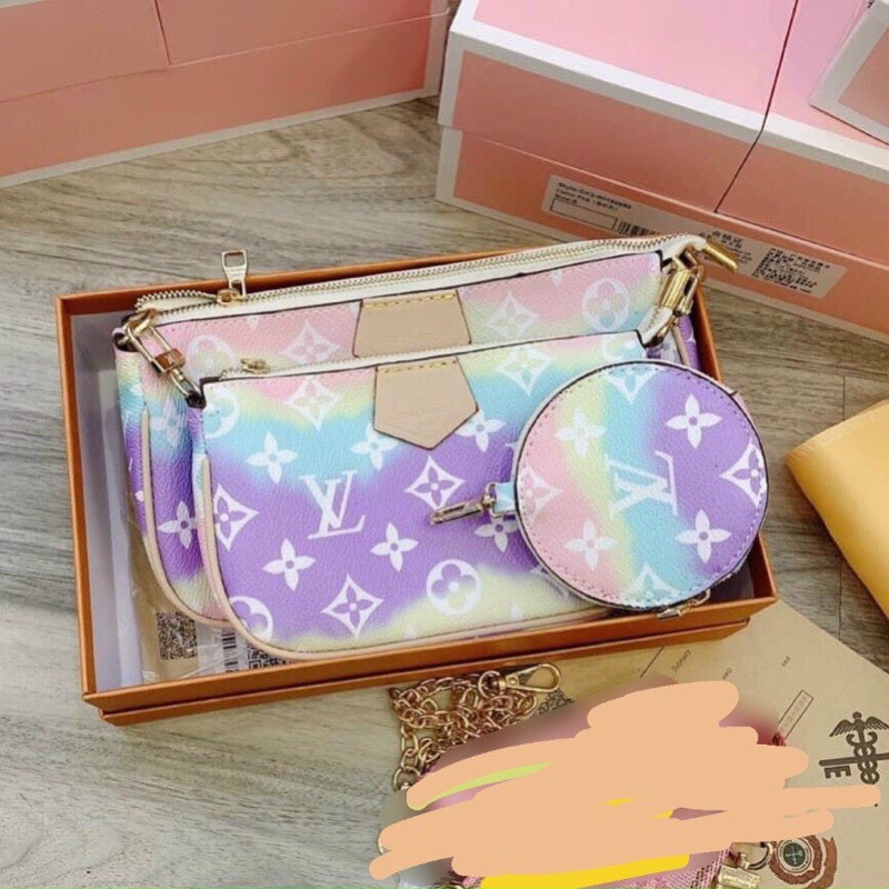 set túi 3 món cầu vồng