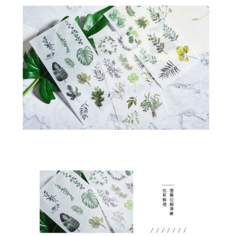 ⚜️⚜️ Sticker giấy washi tapes trang trí sổ cực yêu