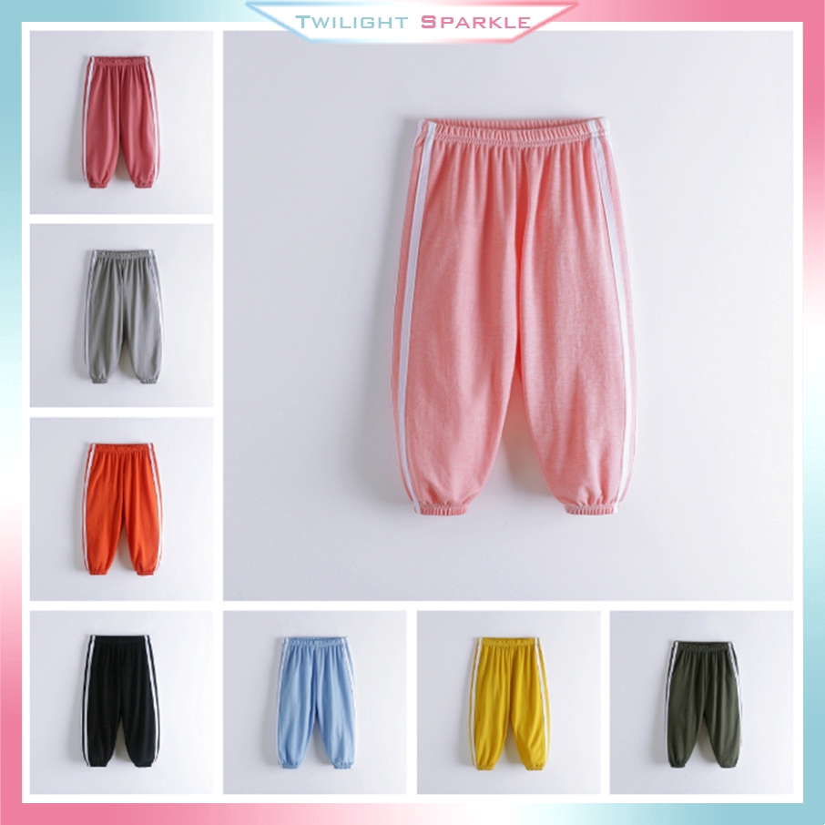 Quần Dài Cotton Lanh Phong Cách Hàn Quốc Cho Bé