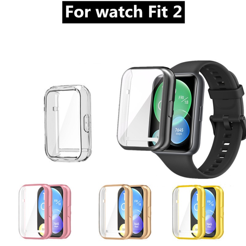 Ốp Bảo Vệ Siêu Mỏng Chống Trầy Xước Cho Đồng Hồ Thông Minh Huawei Iwatch FIT2