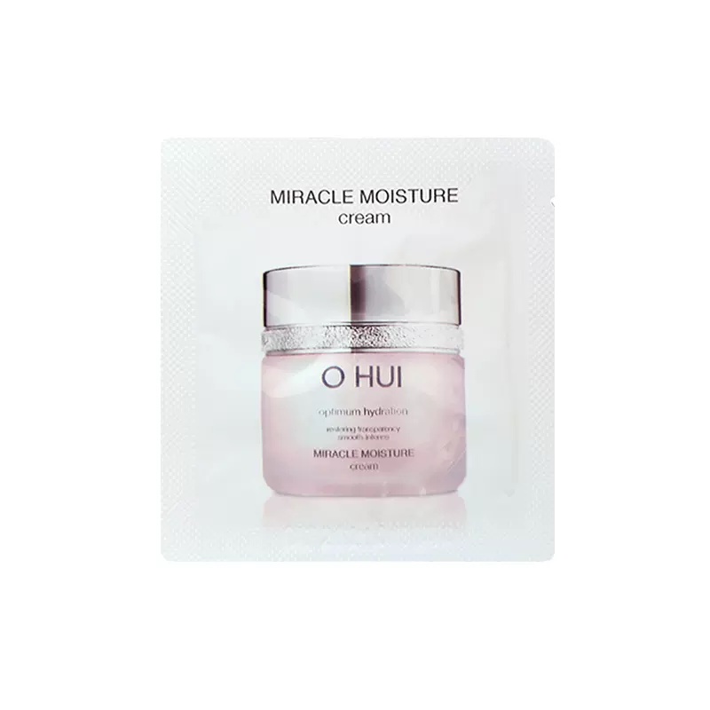 Combo 30 Gói Kem Dưỡng Ẩm Dành Cho Da Khô Ohui Miracle Moisture Cream 1ml x 30