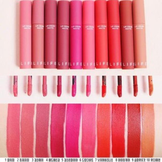✅ (HÀNG CHUẨN AUTHENTIC) Son kem lì Its Skin Life Color Lip Crush Matte