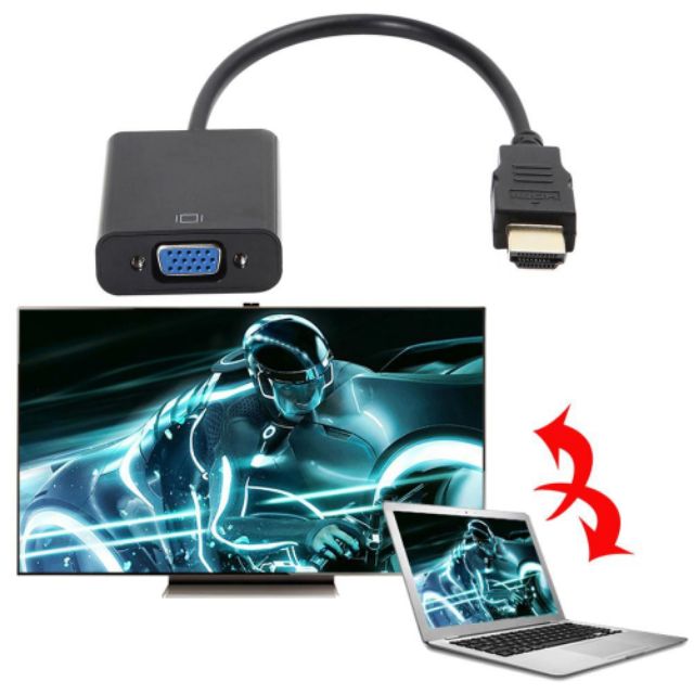 Cáp chuyển HDMI sang VGA , HDMI to VGA | BigBuy360 - bigbuy360.vn