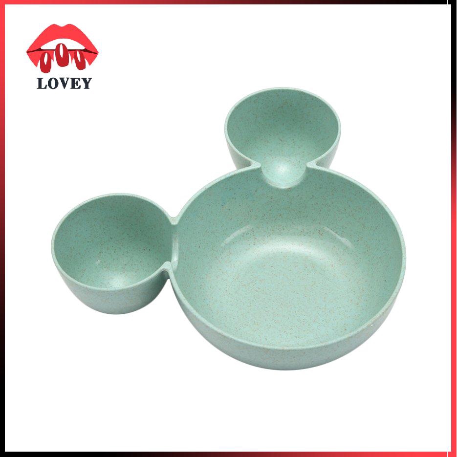 Bát ăn cơm làm từ nhựa kiểu dáng dễ thương
