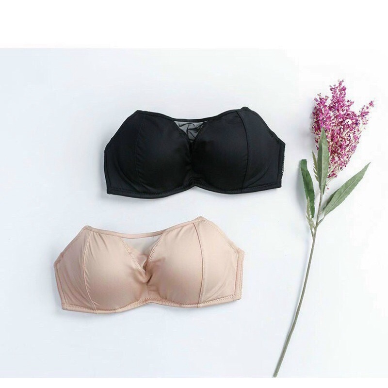Áo lót cúp ngực Pink222. áo lót không dây có gọng siêu chặt ko bị tuột
