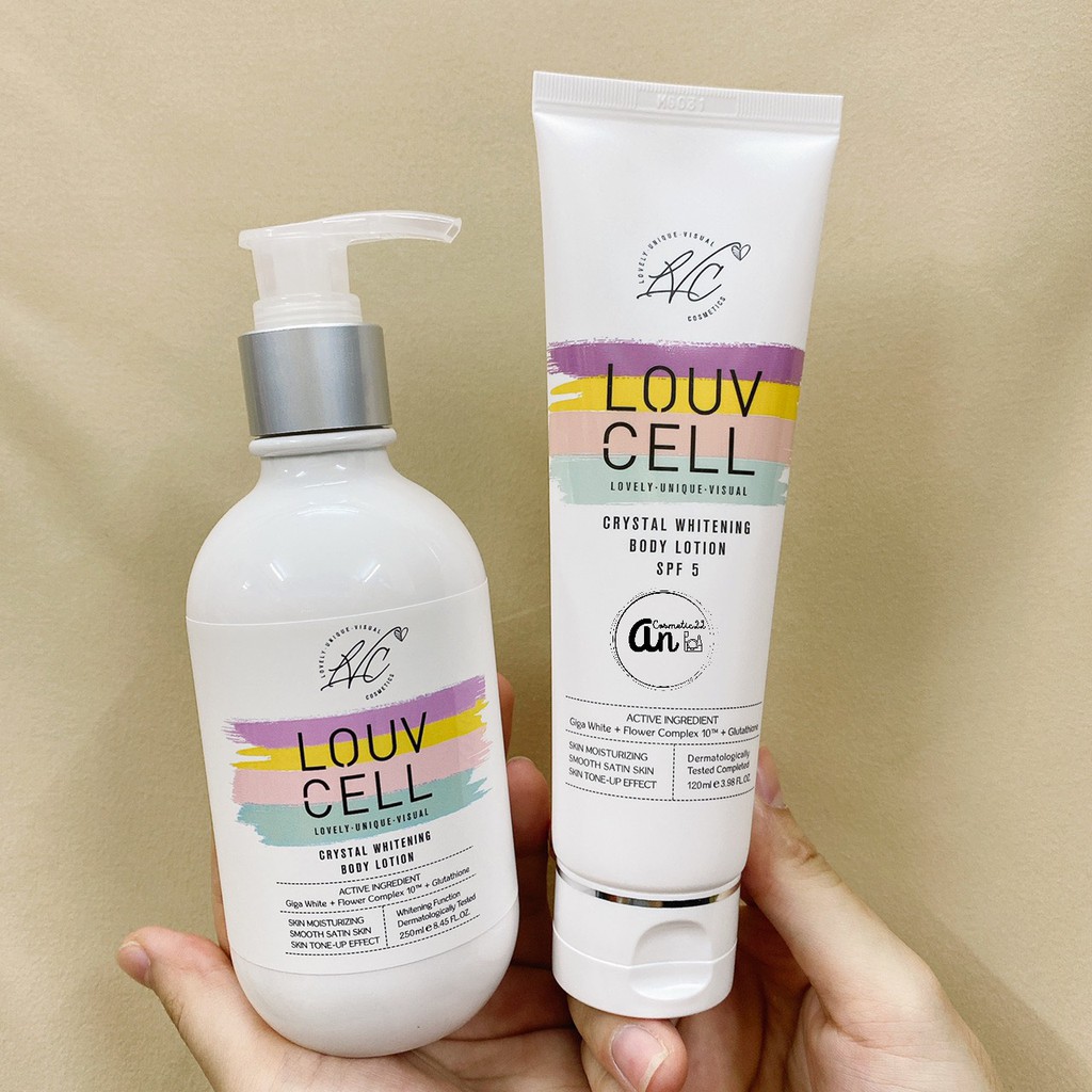 Kem dưỡng thể trắng da Body Louv Cell Lotion