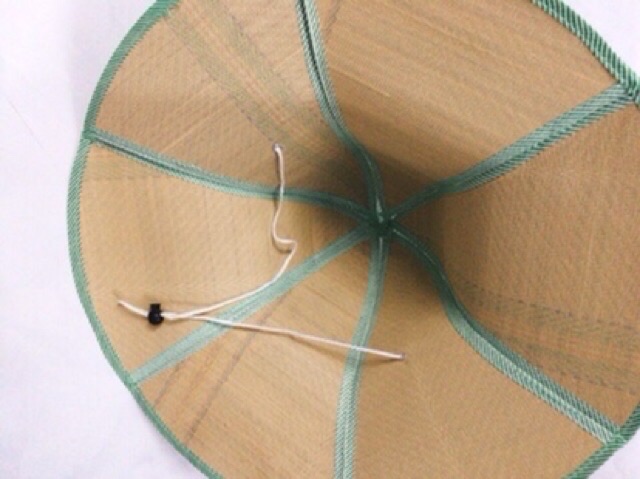 Nón cói xếp gọn đi du lịch che nắng che mưa