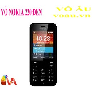 VỎ NOKIA 220 MÀU ĐEN ZIN