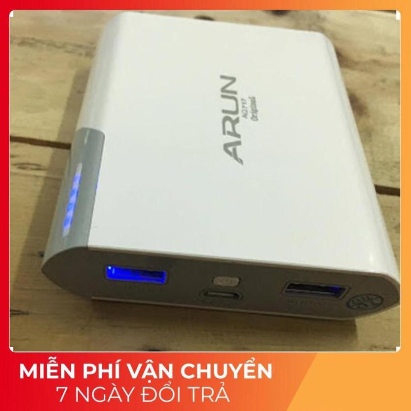 Hàng Chính Hãng Sạc Dự Phòng Arun Dung Lượng 5600mah 8400mah 10400mah 13000mah