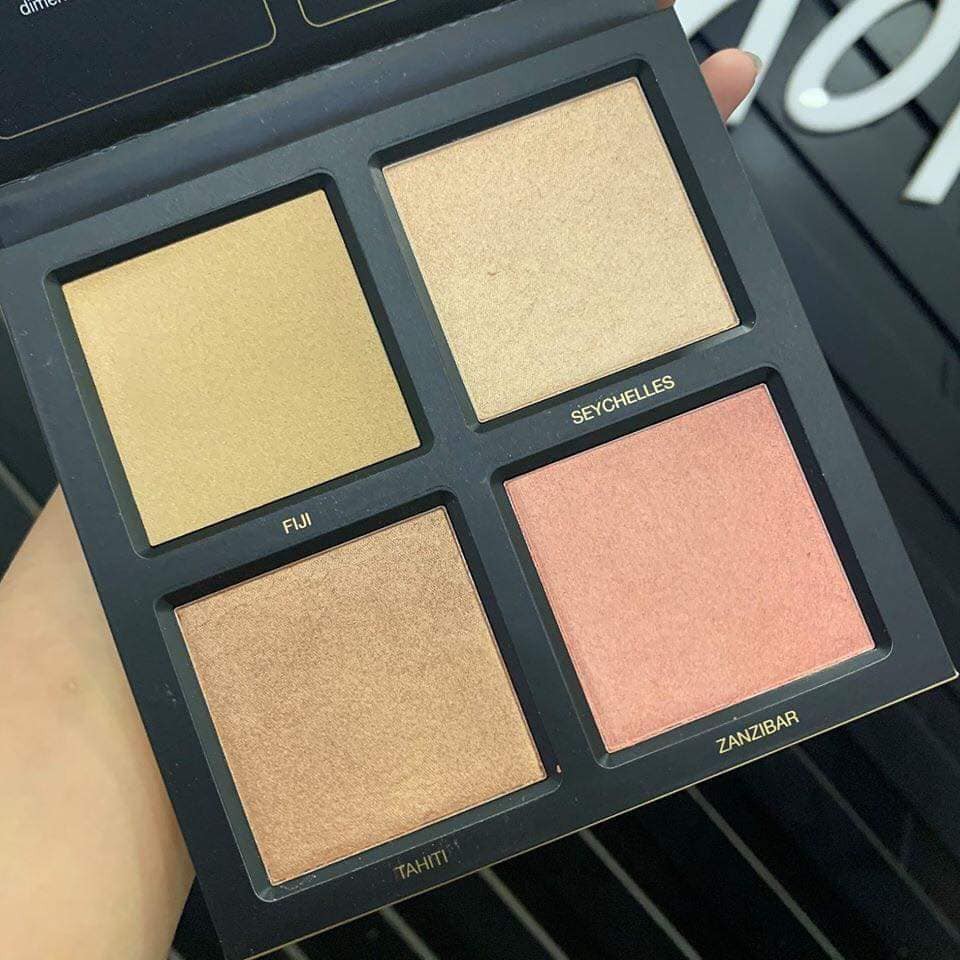 BẢNG PHẤN HIGHLIGHT HUDA BEAUTY 3D HIGHLIGHTER PALETTE GOLDEN SANDS CHÍNH HÃNG - 5272