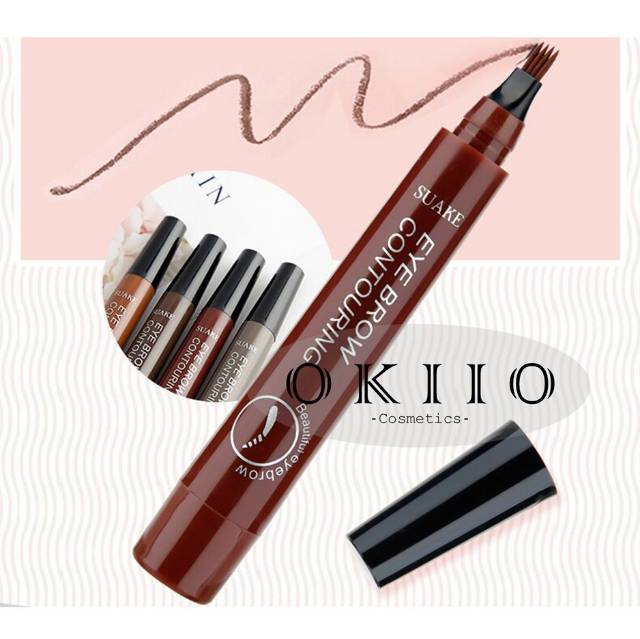 (hàng Mới Về) Bút Kẻ Lông Mày Suake 4 Ngạnh Tạo Khối Trang Điểm Chuyên Nghiệp | BigBuy360 - bigbuy360.vn