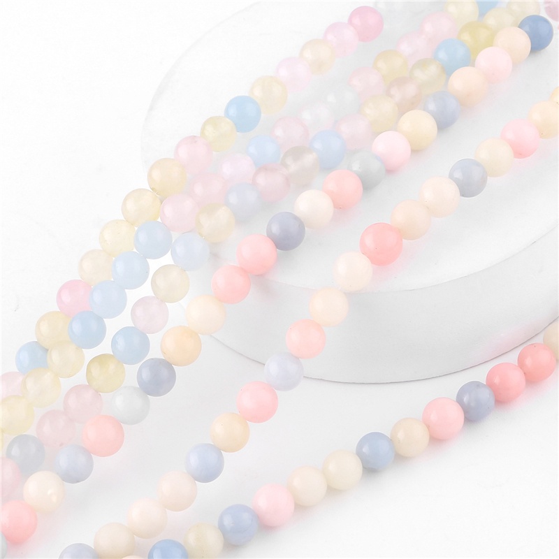 Chuỗi Hạt Morganite 8mm Nhiều Màu