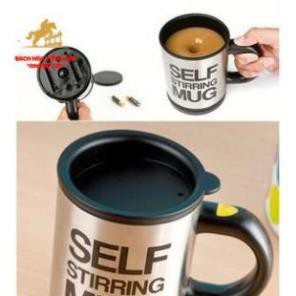 Cốc Pha Cà Phê Thông Minh Tự Khuấy Self Stirring Mug, Dùng Pin Tiện Dụng