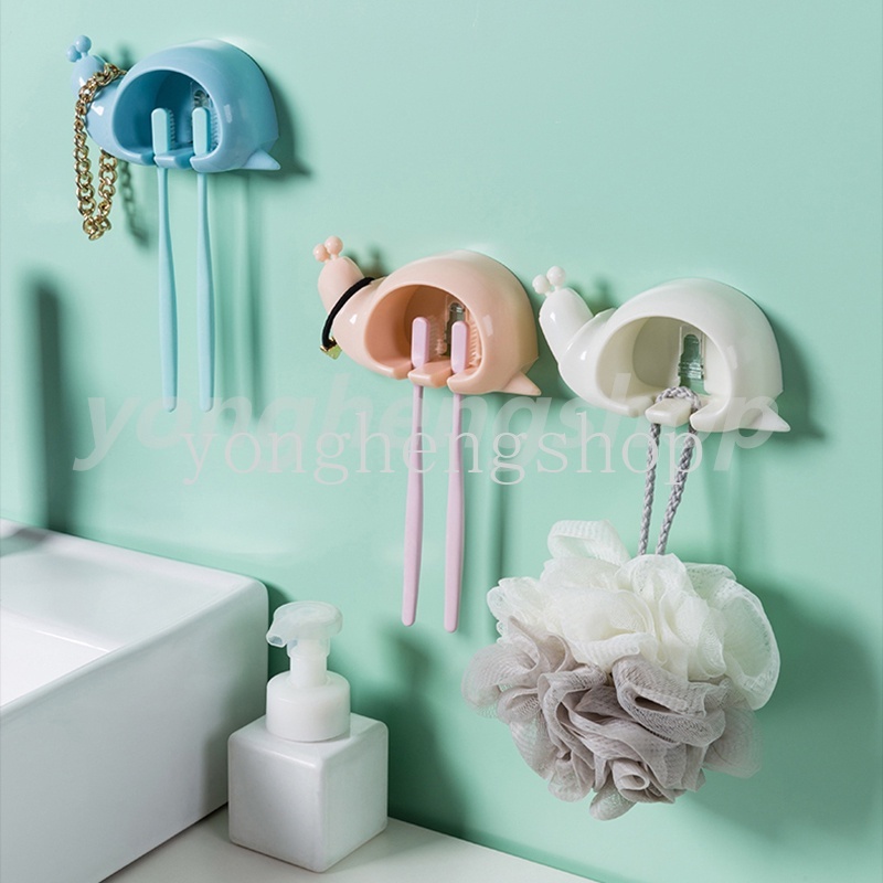 Giá Đỡ Bàn Chải Đánh Răng Hình Ốc Sên Dễ Thương Cho Bé