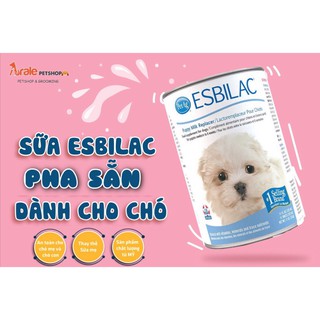 [BÁN CHẠY] SỮA ESBILAC LON PHA SẴN CHO CHÓ 325ML