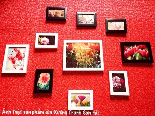 BỘ 8 KHUNG ẢNH TREO TƯỜNG
