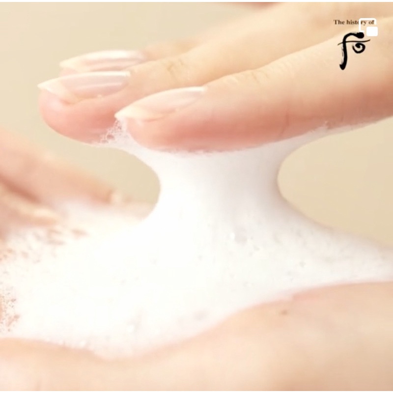 10 gói sữa rửa mặt dạng kem tươi siêu thích whoo radiant