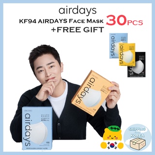 Kf94 airdays face mask 30pcs +free gift from korea/korea mask