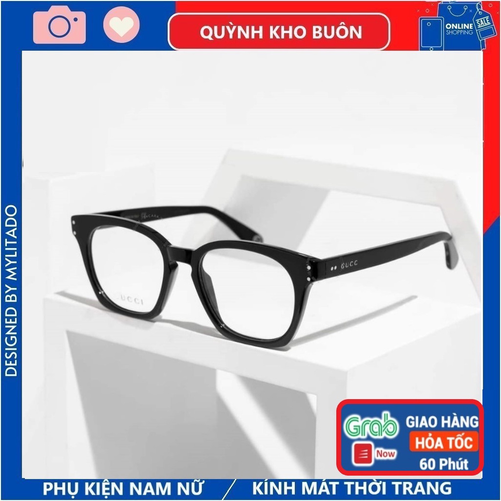 Kính mát nam nữ Cao Cấp Sơn Tùng bản 2022 , Tròng kính ánh sáng xanh Chống UV400 thời trang 6021