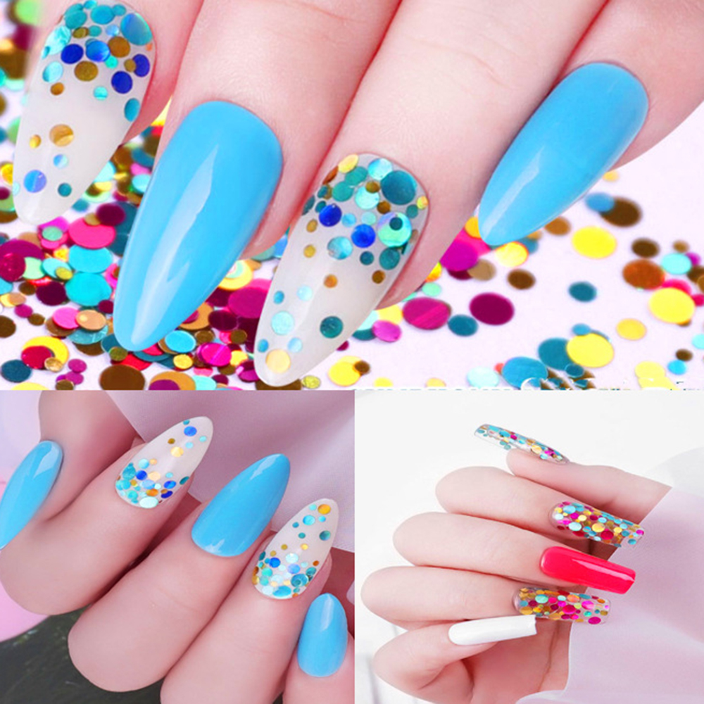 [Hàng mới về] Hộp sequin trang trí móng tay nghệ thuật