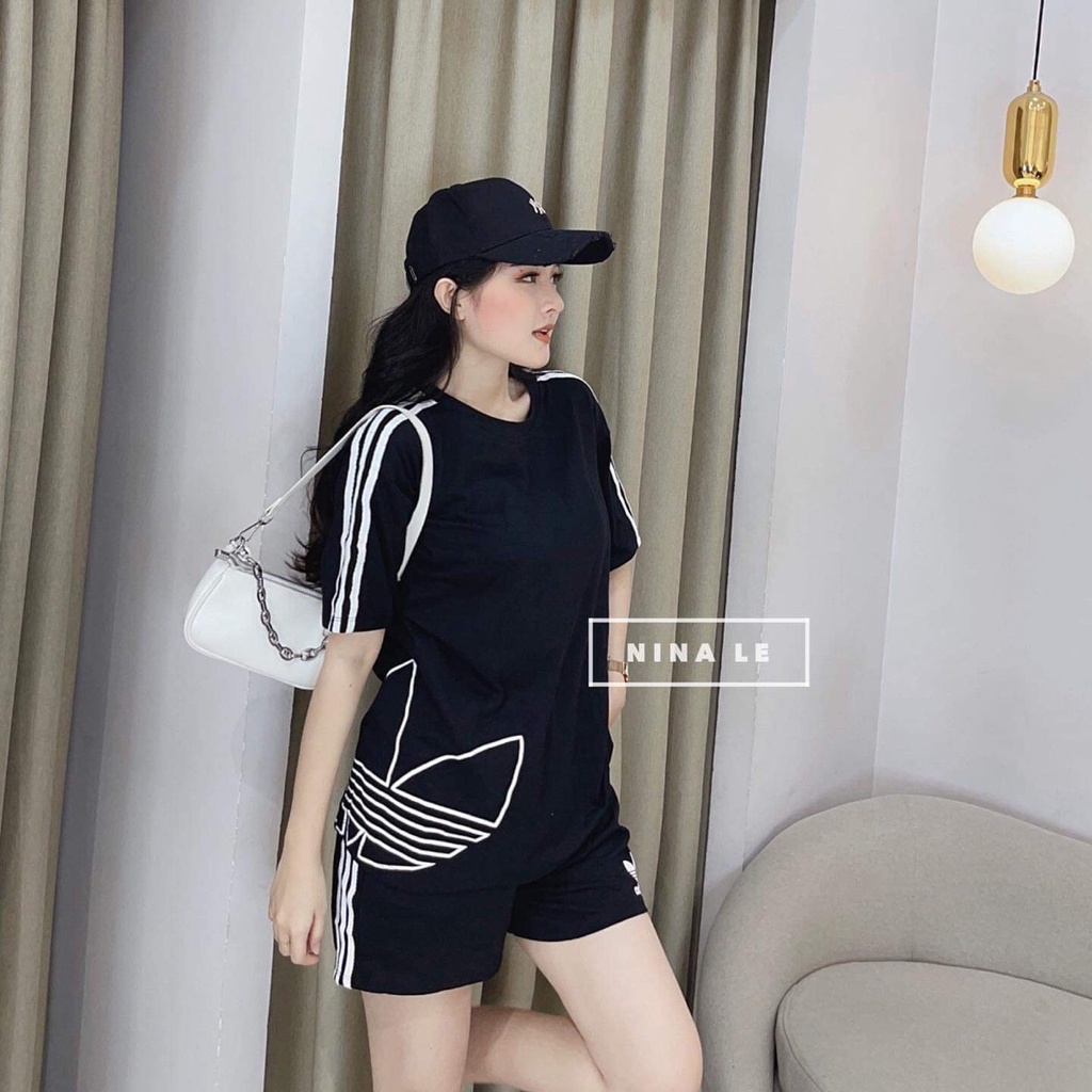 sét bộ hè chạy viền cho nữ dưới 60kg