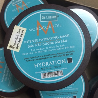 Mặt nạ hấp tóc Moroccanoil Hydration 250ml dưỡng ẩm sâu