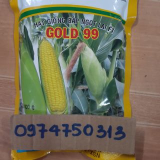 Giống Ngô ngọt Thái lan GOLD 99 gói 100gr