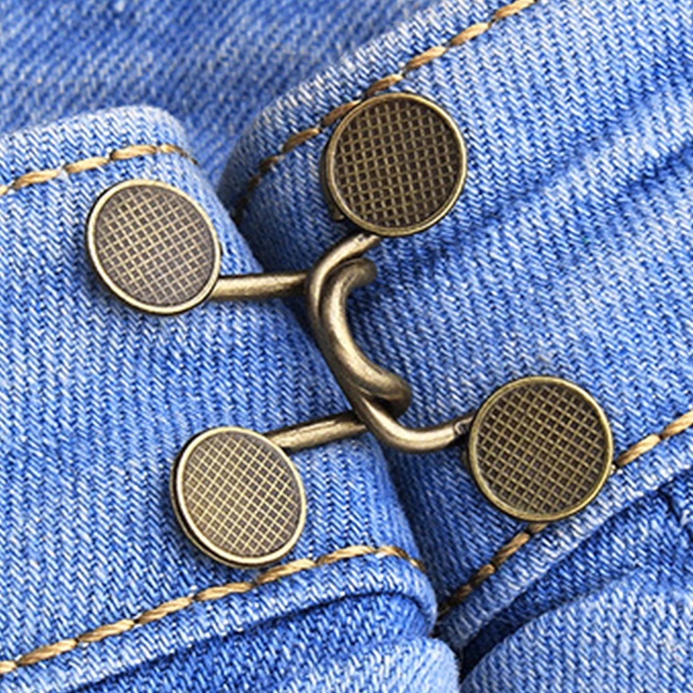 [Mới] Khóa Thắt Lưng Quần Jean Vô Hình Không Cần Đóng Đinh Có Thể Điều Chỉnh Dùng May Quần Jean Giảm Hoàn Hảo